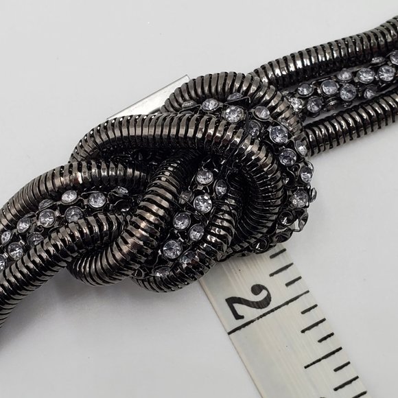 BCBGMaxAzria Knotted Rhinestone Belt - NWT - Picture 16 of 16